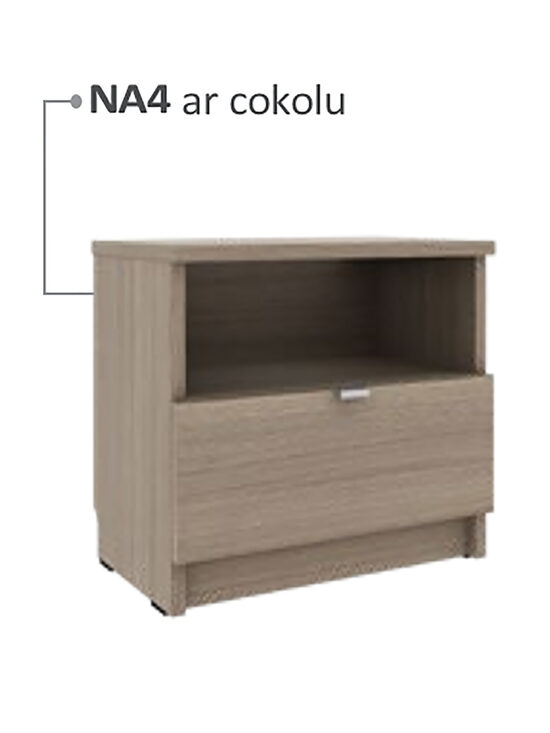 Naktsskapītis ar cokolu